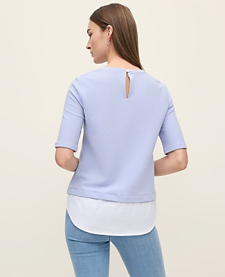 Layered Mixed Media Top