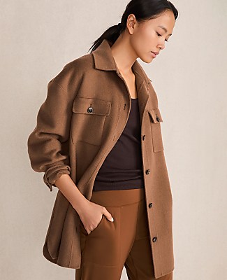 Haven Well Within Wool Blend Oversized Shaket