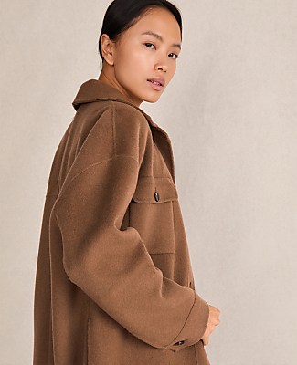 Haven Well Within Wool Blend Oversized Shaket