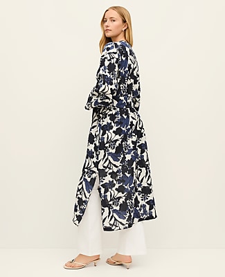 Floral Belted Kimono