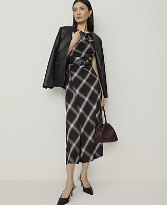 The Petite Hutton Blazer in Faux Leather