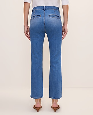 The Petite Cropped Boot Jean — Curvy Fit