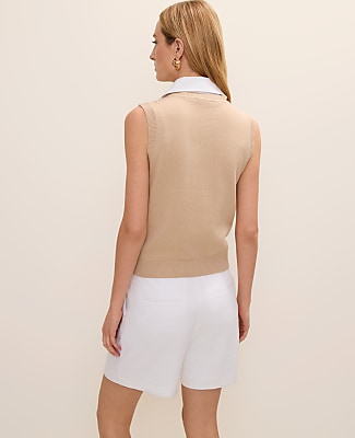Collared Sweater Vest