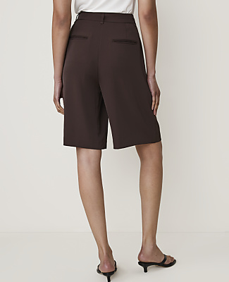 Petite Pleated Bermuda Short
