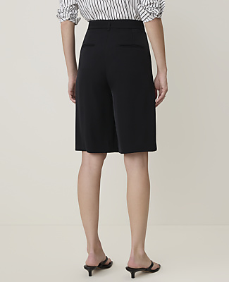 Pleated Bermuda Short
