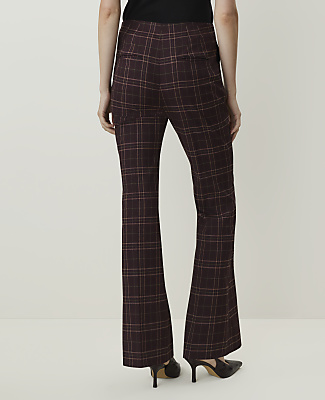 The Petite Modern Trouser in Plaid