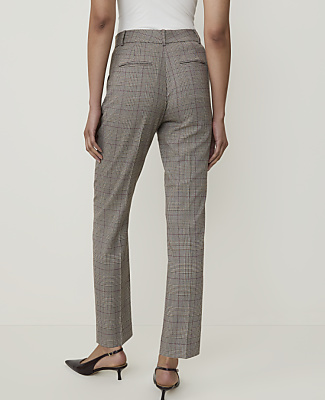 The High Rise Everyday Ankle Pant in Plaid