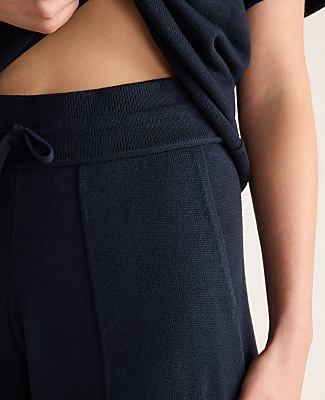 Haven Well Within Cotton Knit Wide Leg Pants