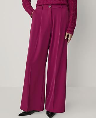 The Tall Pleated Wide-Leg Pant