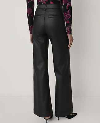 The Trouser in Coated Denim