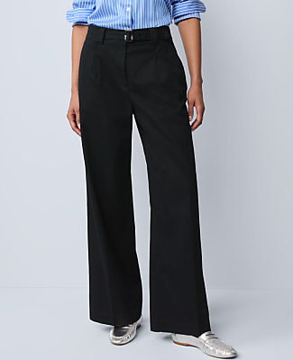 The Belted Wide-Leg Pant