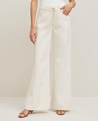 The Petite Drawstring Slouchy Jean