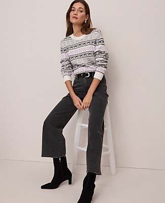 Weekend Relaxed Fair Isle Sweater