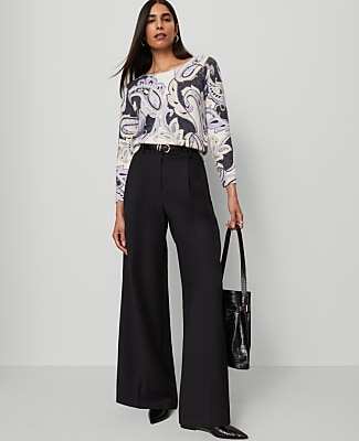 The Petite Modern Wide-Leg Trouser