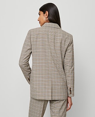 The Petite Madison Blazer in Plaid