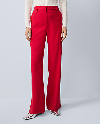 The Petite Slim Flare Trouser in Bi-Stretch