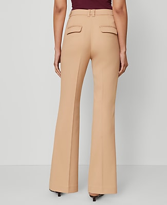The Petite Slim Flare Trouser in Bi-Stretch