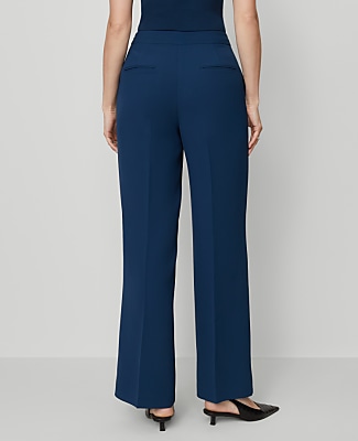 The Wide-Leg Pant in Fluid Crepe — Curvy Fit