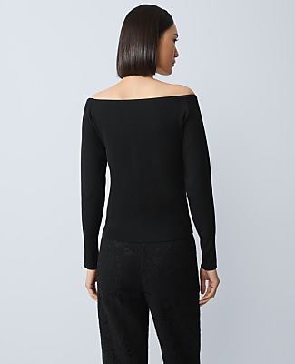 Off-The-Shoulder Sweater