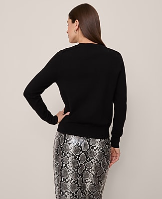 Petite V-Neck Sweater