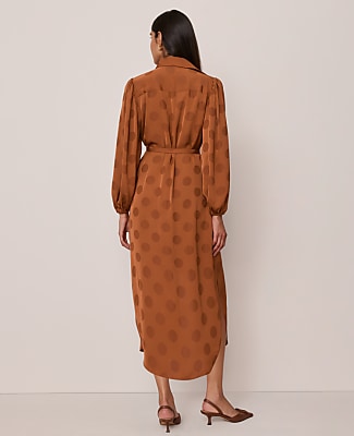 Petite Belted Midi Shirtdress