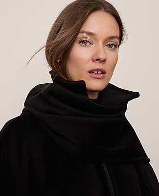 Zip Scarf Poncho