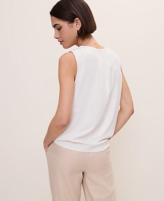 Shirred Tank Top