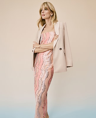 Sequin Shift Dress