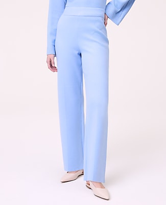 Weekend Easy Fit Wide-Leg Sweater Pant