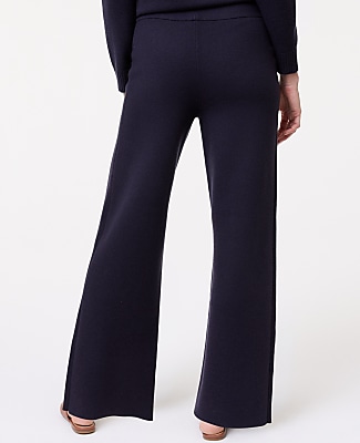 Weekend Easy Fit Wide-Leg Sweater Pant