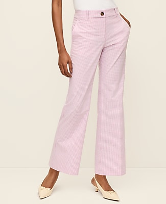 The Jayne Crop Trouser In Gingham