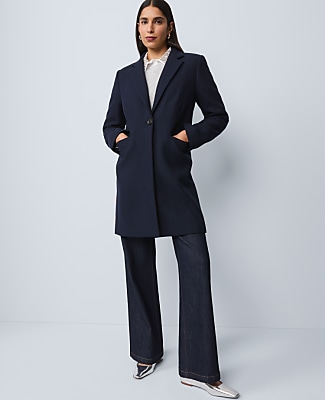 Petite Chesterfield Coat