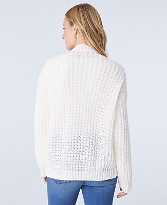 Weekend Waffle Knit Cardigan