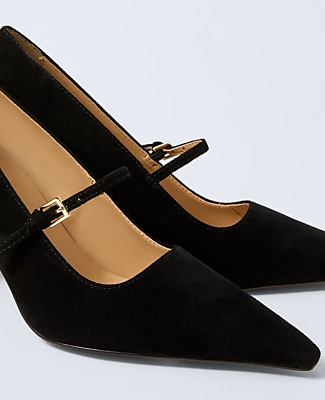 Leather Mary Jane Pump