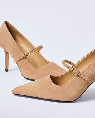 Leather Mary Jane Pump