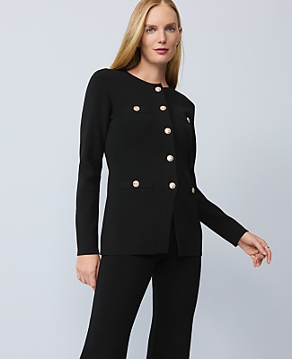 Petite Crew Neck Cardigan