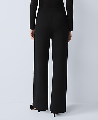 The Petite Wide-Leg Sweater Pant