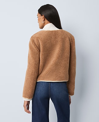 Weekend Sherpa Crew Neck Jacket