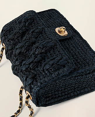 Straw Shoulder Bag