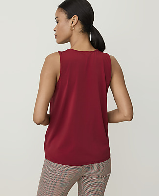 Mixed Media Tank Top