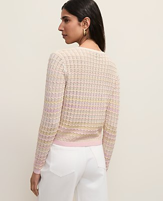 Crochet Cardigan in Ombré