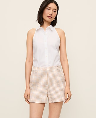 The City Short in Gingham