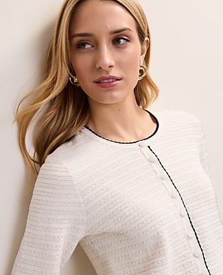 Textured Stitch Cardigan