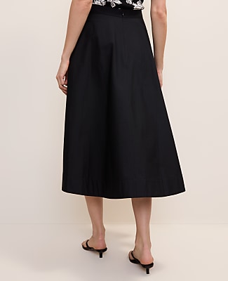 Petite Full Midi Skirt