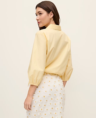 Tie Waist Blouse - Sun Soaked