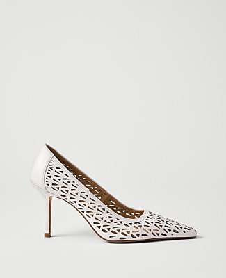 Pointy Toe Perforated Pump