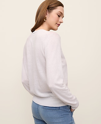 Ann Cardigan in Linen Blend