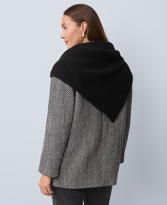 Oversized Triangle Wrap Scarf