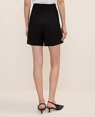 Petite Pleated Paperbag Short