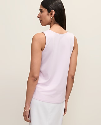 Mixed Media Tank Top